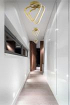 Lumenistanbul Tekli Turuncu Plastik Modern Plastik Salon-Oturma Odası Avize