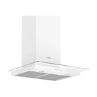 Bosch DWG66CD20T 60 cm Metal Yüzey Bacalı-Bacasız Duvar Tipi Davlumbaz Beyaz