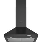 Siemens LC64PCC60T 60 cm Metal Yüzey Bacalı-Bacasız Duvar Tipi Davlumbaz Siyah