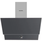Kumtel DA6-830 140 W 60 cm Cam Yüzey Bacalı-Bacasız Duvar Tipi Davlumbaz Gri