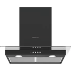 Profilo DVG6D660 60 cm Metal Yüzey Bacalı-Bacasız Duvar Tipi Davlumbaz Siyah