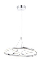 Emg Design Tekli Beyaz Modern Plastik Salon-Oturma Odası Avize