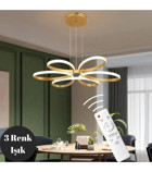 Ehfm Tiçaret Tekli Kahverengi Sarkıt Modern Plastik Salon-Oturma Odası Avize