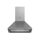 Arçelik P 27 YI 60 cm Metal Yüzey Karbon Filtreli Bacalı-Bacasız Duvar Tipi Davlumbaz Inox