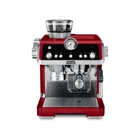 Delonghi EC 9355.M 1450 W Paslanmaz Çelik Tezgah Üstü Kapsülsüz Öğütücülü Manuel Espresso Makinesi Kırmızı