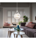 Apliqa Klaus 5'li Altın Metal Modern Metal Salon-Oturma Odası Avize