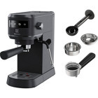 Electrolux E6EC1-6BST Explore 6 1450 W Plastik Tezgah Üstü Kapsülsüz Yarı Otomatik Espresso Makinesi Siyah
