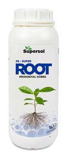 Supersol Root Mikrobiyal Kök Gelişim Mikrobiyal Köklendirici Sıvı Gübre 1 lt