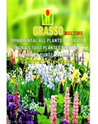 Grasso Uzun Etkili Bitki Organik Toprak Granül Gübre 1 kg