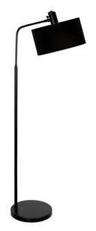 Vinner Rivoli Statik Metal Ayaklı Tek Ayak Silindir Lambader 155 cm Siyah