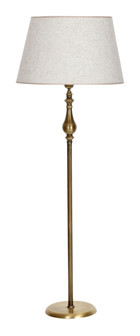 Vinner Eskitme Metal Ayaklı Tek Ayak Konik Lambader 170 cm Beyaz