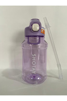 Shotay ST-6289 Pipetli Mor Okul Çocuk Matara 900 ml