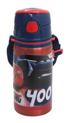 Frocx Disney Cars Pipetli Çok Renkli Okul Çocuk Matara 500 ml