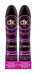 Okey Nirvana Su Bazlı Kayganlaştırıcı Jel 2x200 ml