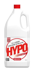 Hyper Hypo Kokusuz Banyo-Mutfak İçin Sıvı Çamaşır Suyu 2x4 lt