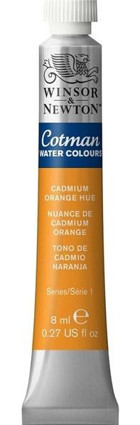Winsor & Newton Cadmium Orange Hue 090 Tüp Sulu Boya