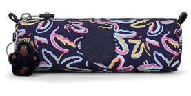 Kipling 1533024989 Lila-Siyah Bölmeli Çift Gözlü Cüzdan Kalemlik