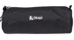 Okapi Okp-104 Siyah Düz Tek Gözlü Cüzdan Kalemlik