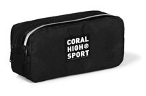 Coral High 2261 Siyah Bölmeli Çift Gözlü Cüzdan Kalemlik