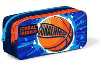 Coral High 12066 Lacivert Bölmeli Çift Gözlü Cüzdan Kalemlik