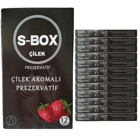 S-Box Çilek Aromalı Prezervatif 12'li