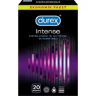 Durex Intense Uyarıcı Jelli Tırtıklı Prezervatif 20'li