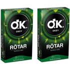 Okey Rötar Geciktiricili Prezervatif 2x10'lu