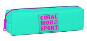 Coral High Yeşil Tek Gözlü Cüzdan Kalemlik