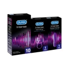 Durex Intense Tırtıklı Prezervatif 10'lu+Durex Delight Bullet Vibratör + Durex Little Devil Halka