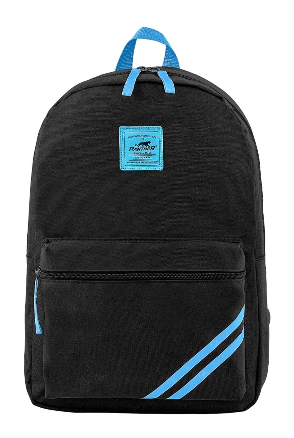Panther PT-3526 Su Geçirmez 2 Gözlü Turkuaz İlkokul Unisex Sırt Çantası