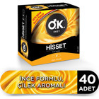 Okey Hisset İnce Prezervatif 40'lı