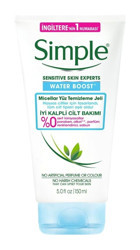 Simple Water Boost Micellar Tüm Ciltler İçin Yüz Temizleme Jeli 150 ml