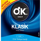 Okey Klasik Prezervatif 40'lı