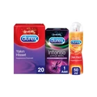 Durex Yakın Hisset İnce Prezervatif 20'li+Intense Little Devil+Play Kayganlaştırıcı Jel 50 ml