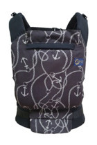 Babalinbaby Gri Çapa Bel Destekli Siyah Sling