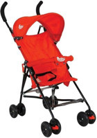 Babyhope SC-107 Katlanabilir 360 Derece Dönen Kabin Tipi Baston Bebek Arabası Kırmızı