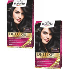 Palette Deluxe 1-0 Siyah Amonyaksız Krem Saç Boyası 2x50 ml