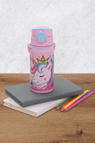 Frocx Salto Pembe Çelik Okul Çocuk Matara 500 ml