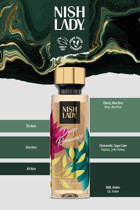 Nishlady Şekerli Kadın Vücut Spreyi 260 ml