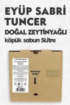 Eyüp Sabri Tuncer Zeytinyağlı Alkolsüz Vegan Parabensiz Organik Nemlendiricili 5 lt Köpük Sıvı Sabun