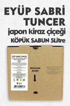 Eyüp Sabri Tuncer Japon Kiraz Çiçeği Alkolsüz Vegan Parabensiz Organik Nemlendiricili 5 lt Köpük Sıvı Sabun
