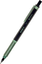Adel Blackline Silgili Metal Metalik Siyah-Yeşil 0.7 mm Uçlu Versatil Kalem