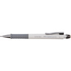 Faber-Castell Apollo 2327 Silgili Plastik Metalik Beyaz-Gri 0.7 mm Uçlu Versatil Kalem