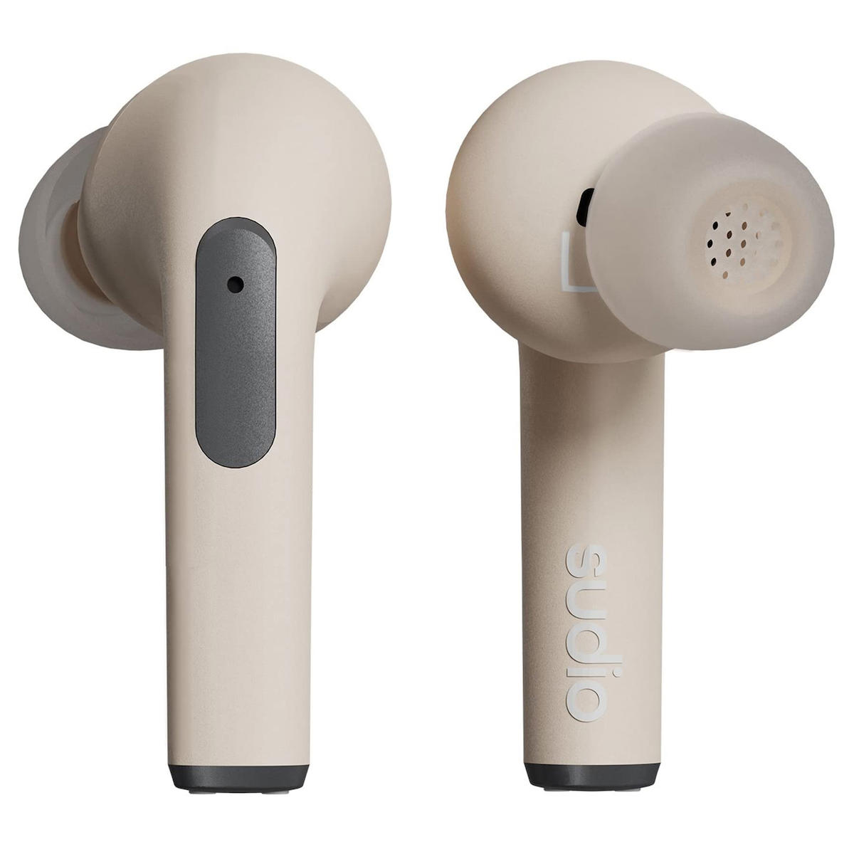 Sudio N2 Pro Sand Su Geçirmez Silikonlu Gürültü Önleyici Kablosuz Kulak İçi Bluetooth Kulaklık Bej