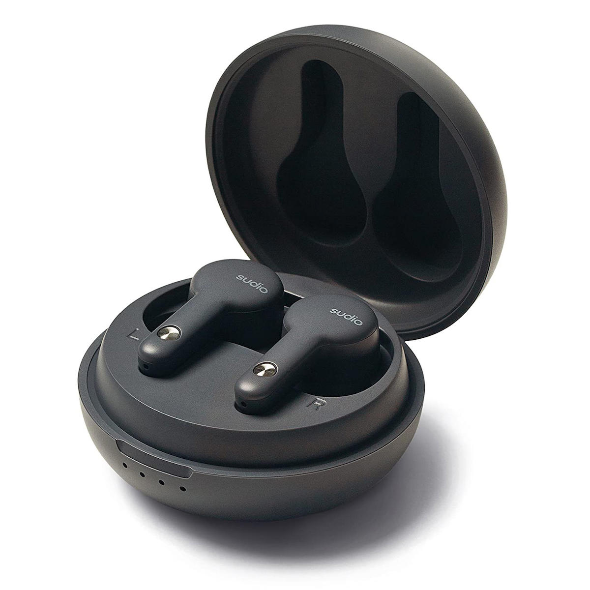 Sudio A2 Su Geçirmez 4 Mikrofonlu 5.2 Silikonsuz Gürültü Önleyici Kablosuz Kulak İçi Bluetooth Kulaklık Siyah