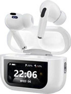 Schitec A88 Pro 5.0 Silikonlu Gürültü Önleyici Kablosuz Kulak İçi Bluetooth Kulaklık Beyaz