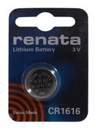 Renata CR1616 3 V Lityum Düğme Pil