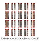 Toshiba R03KG 1.5 V AAA / İnce Kalem Pil 40'lı