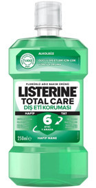 Listerine Alkolsüz Florürlü Nane Aromalı 250 ml Ağız Gargarası