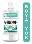 Listerine Naturals Alkolsüz Nane Aromalı 500 ml Ağız Gargarası